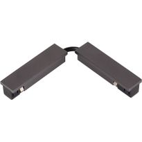 Valaisinkiskon joustoliitin Lucide Linial, 1.9x17cm, IP20, harmaa