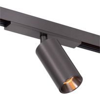 Kiskovalaisin Lucide Linial Bix, Ø3.5cm, IP20, 8W, harmaa