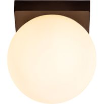 Plafondi Lucide Tassa, Ø13.5cm, IP40, 12W, musta