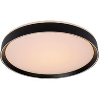 Plafondi Lucide Nuria, Ø50cm, IP20, 36W, musta