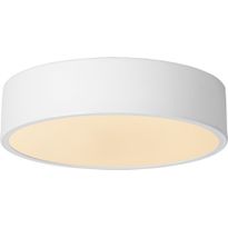 Plafondi Lucide Unar, Ø20cm, IP20, 12W, valkoinen