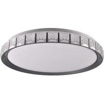 Led-kattovalaisin Goldlux Nina Led ⌀49cm, 3900lm, harmaa/kirkas