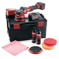 Epäkeskokiillotuskone Flex XFE 15 150 18.0-EC/5.0 P-Set, Ø150mm, 18V, 2x5.0Ah akuilla + L-Boxx