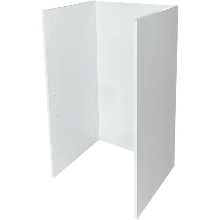 Vaatekaapin runko FlexiSlide 12, 60.6x105x51.6cm, valkoinen