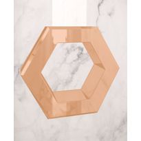 Vedin messinki kuusikulmainen hexagonal