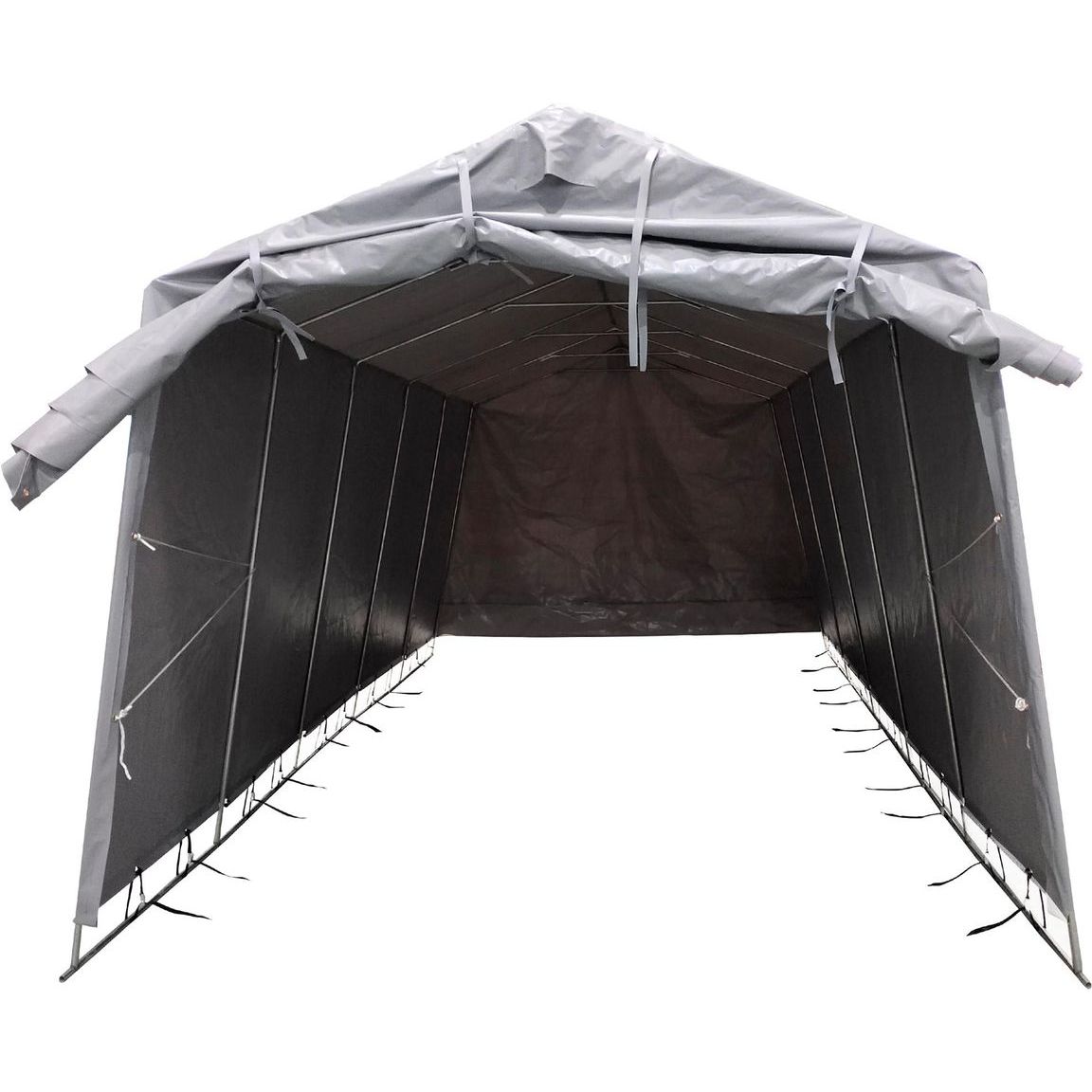 Pressutalli Fornorth 2,7x5,1m/13,7m2, vaaleanharmaa