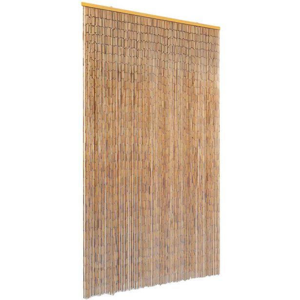Hyönteisverho oveen, bambu, 120x220cm