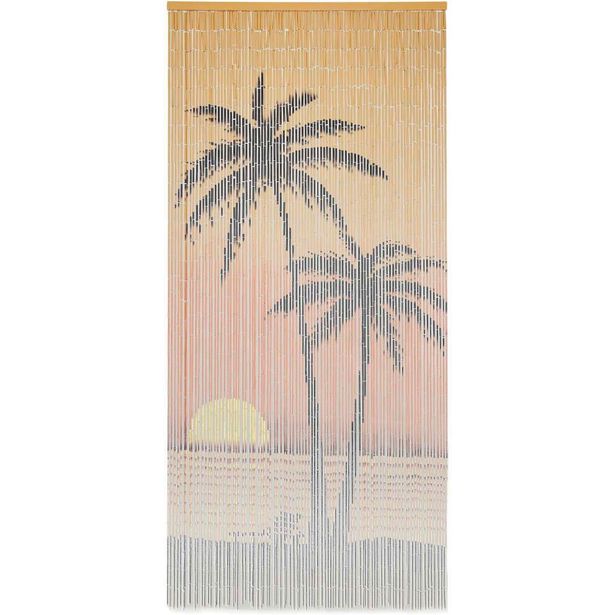 Hyönteisverho oveen, bambu, 90x200cm