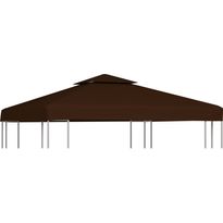 Huvimajan katto, 2 kerrosta, 310 g/m², 3x3m, ruskea