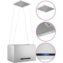 Ripustettava liesituuletin, LCD 55cm, ruostumaton teräs, Verkkokaupan poistotuote