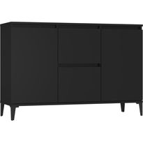 Senkki, musta, 104x35x70cm, lastulevy