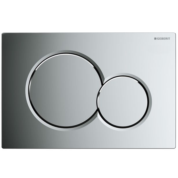 Huuhtelupainike Sigma01, kromi, Verkkokaupan poistotuote