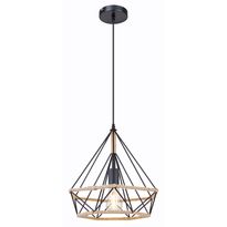 Riippuvalaisin Globo Ulleu, Ø38cm, 60W, ruskea