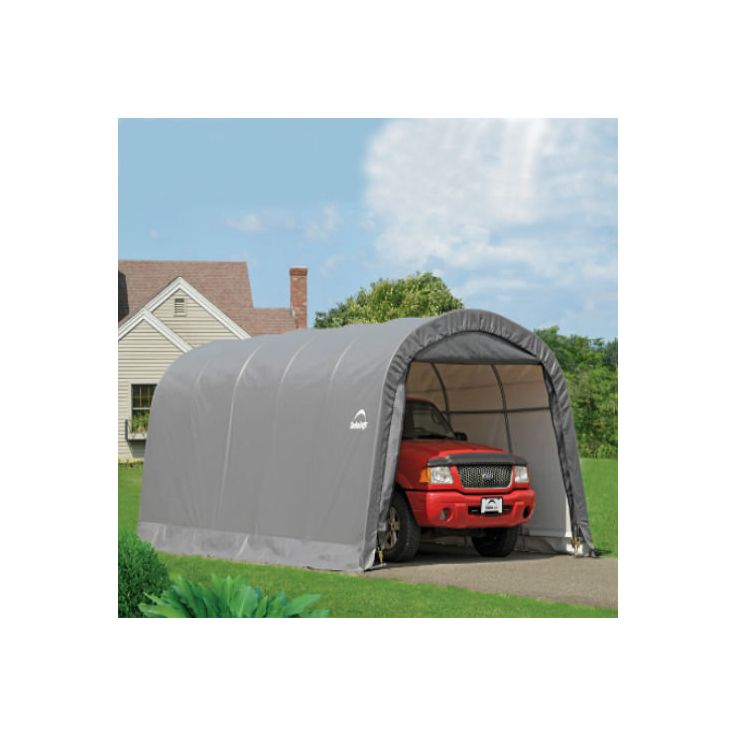 Autotalli Gop Roundtop, 23m2, harmaa