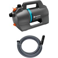 Puutarhapumppu Gardena 5000 Silent sis. imuletku 7m