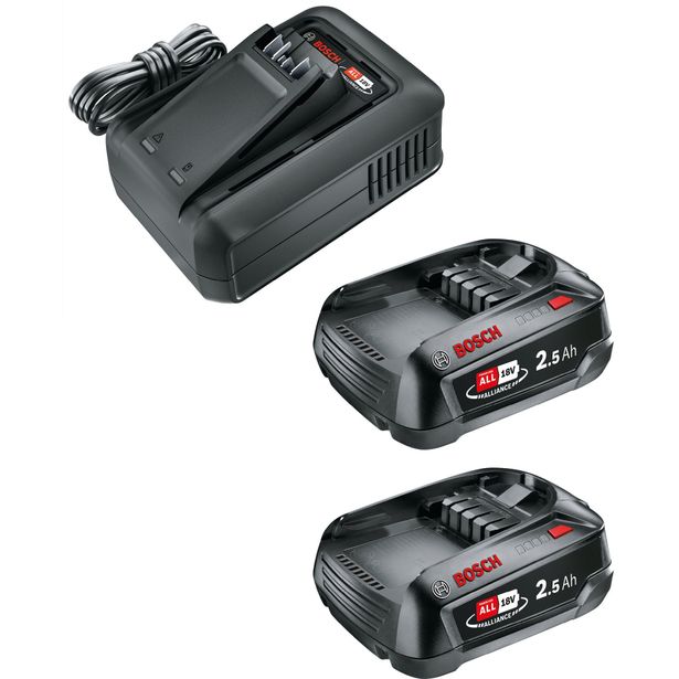 Akkusarja Gardena P4A QC AL18V-44 + 2 x akku 2.5Ah Power For ALL
