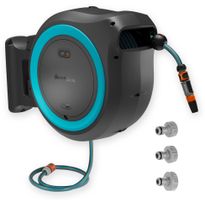 Seinäletkukela Gardena PowerRoll XXL Solo, 40m, turkoosi, 18V, ilman akkua