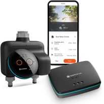 Kastelunohjain Gardena Smart Dual Water Control, 2 ulostuloa sis. Smart Gateway