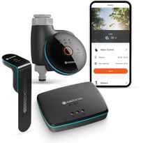 Kastelunohjain Gardena Smart Water Control sis. Smart Gateway ja Smart Sensor