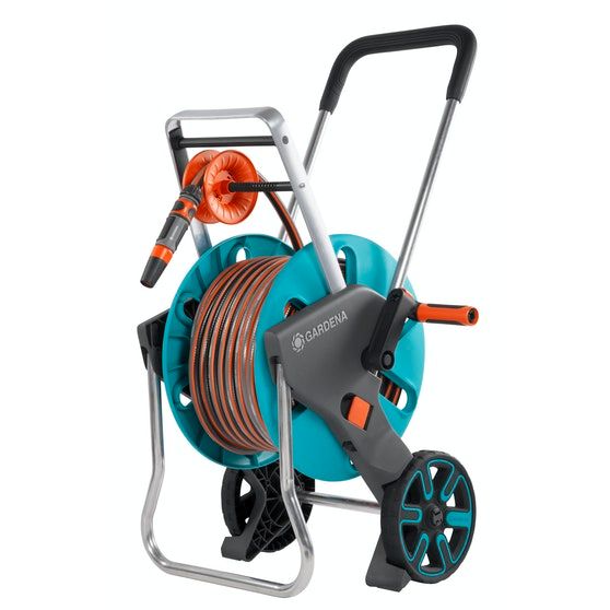 Letkuvaunu Gardena CleverRoll M Easy liittimin, Flex-letkulla, 13mm/20m