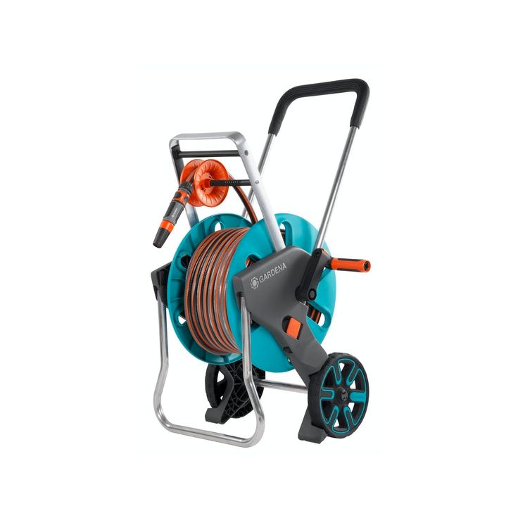 Letkuvaunu Gardena CleverRoll M Easy liittimin Flex-letkulla 13mm/20m