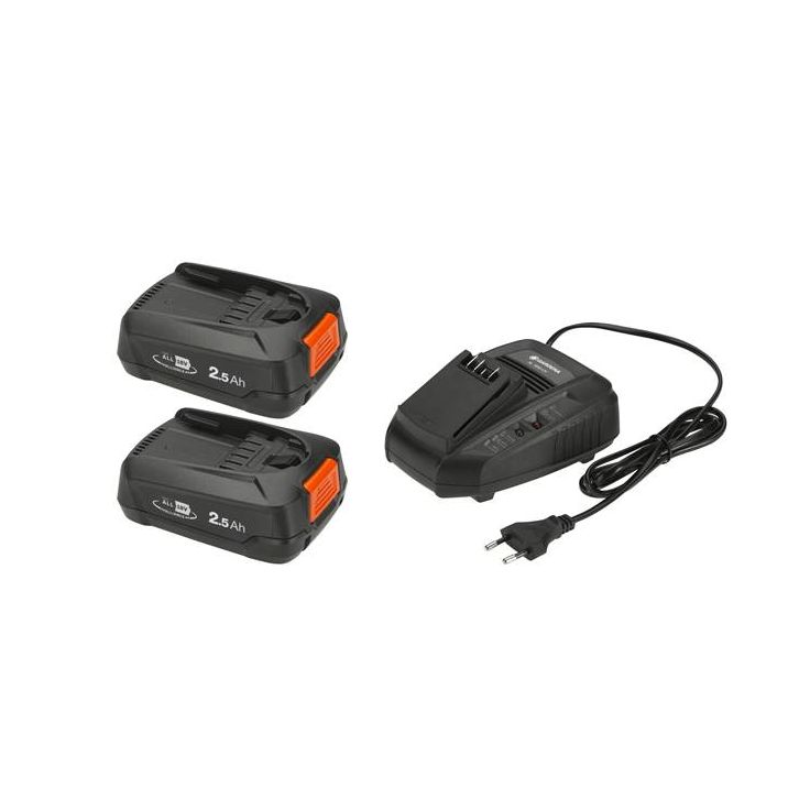Akkupaketti Gardena P4A Power For ALL 18V 2x2.5Ah