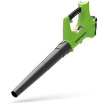 Akkulehtipuhallin Greenworks G24AB, 24V, ilman akkua