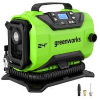 Akkuilmapumppu Greenworks G24IN, 24V, ilman akkua