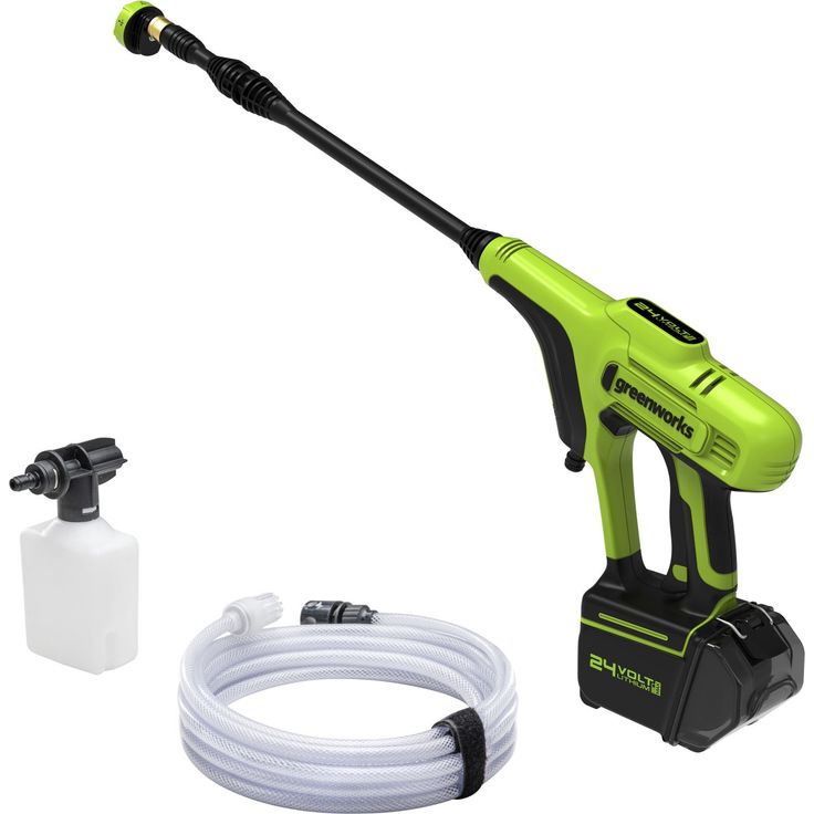 Matalapainepesuri Greenworks G24PW, 24V, ilman akkua