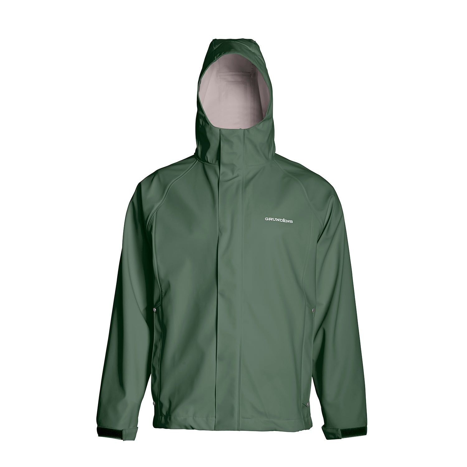 Kalastustakki Grundéns Neptune 319 Hooded Jacket, vihreä, XL