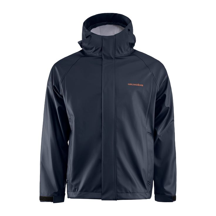 Kalastustakki Grundéns Neptune 319 Hooded Jacket, tumma mariininsininen, L