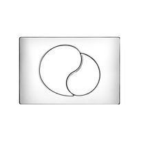 Huuhtelupainike Hafa Moon, 240x160mm, kromi