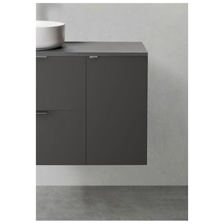 Sivumoduuli Hafa Shape 300 Soft Close antrasiitti