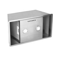 Liesituuletin SM900/70, kalusteisiin asennettava, 70cm, RST