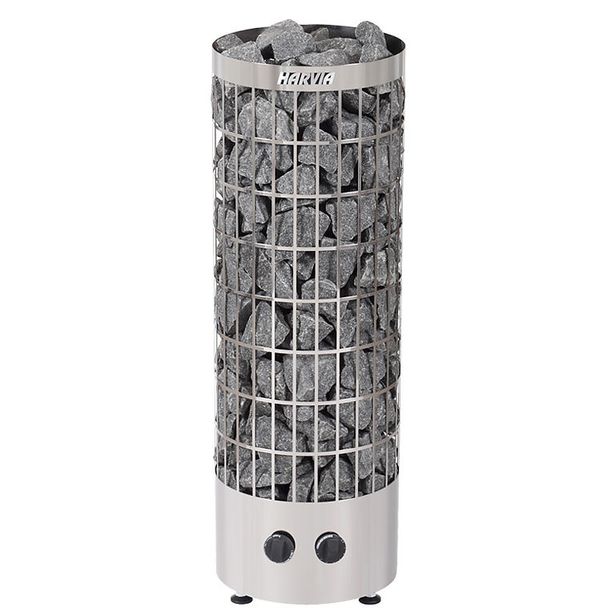 Sähkökiuas Harvia Cilindro PC90, 9kW, 8-14m³, kiinteä ohjaus