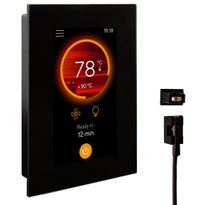 Ohjauspaneeli Harvia Fenix 4,3&quot; WiFi Touchscreen Control, ovianturilla, musta