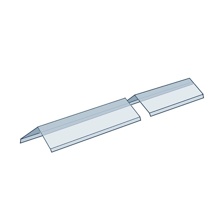 Harjaliitosprofiili Keraplast, 2050 x 125+125 mm