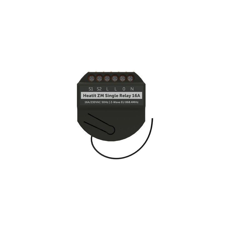 Kytkentärele Heatit Z-Wave ZM Single Relay 16A