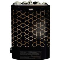 Sähkökiuas Helo Vienna LED STS Black, kiinteä ohjaus, eri vaihtoehtoja