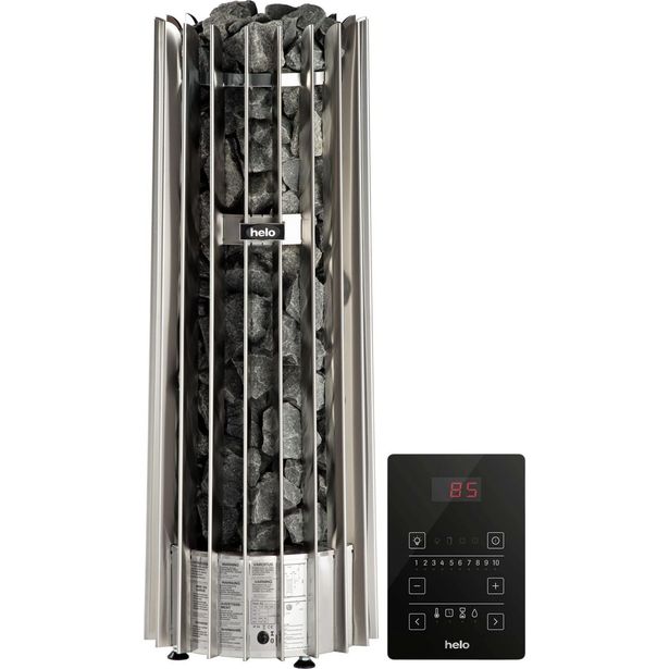 Sähkökiuas Helo Rocher 105 Pure, 10.5kW, 9-15m³, erillinen ohjaus