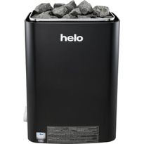 Sähkökiuas Helo Vienna 60 STS, 6kW, 6-9m³, kiinteä ohjaus, musta