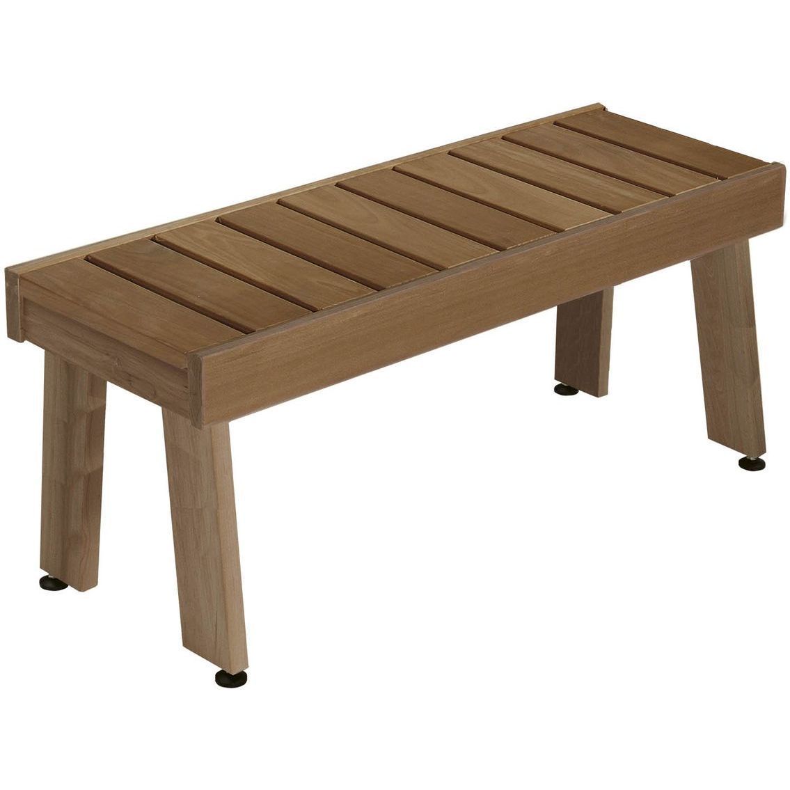 Istuinpenkki saunaan Hermanni, 1090x390x450mm, puuvalmis, lämpöhaapa