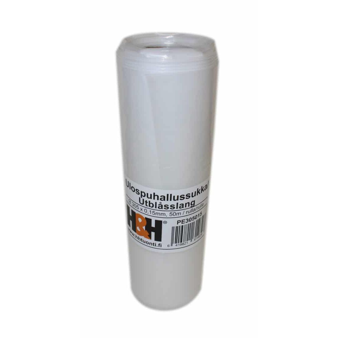 Alipaineistajan ulospuhallussukka H&H, Ø315mm