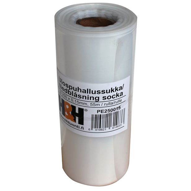 Alipaineistajan ulospuhallussukka H&H, Ø250mm