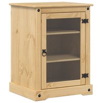 HiFi-kaappi Corona 60x50x82 cm täysi mänty (02780)