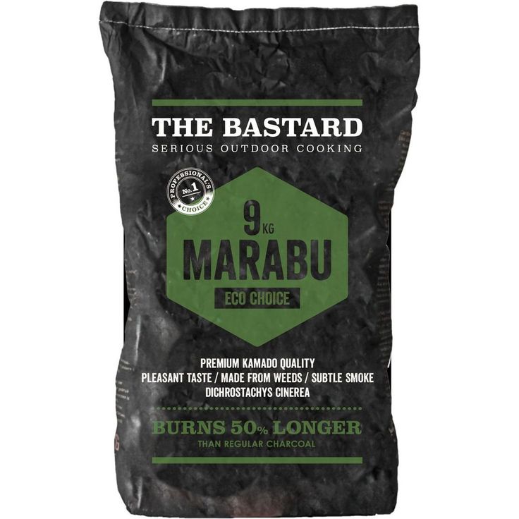 Grillihiili The Bastard Marabu 9 kg