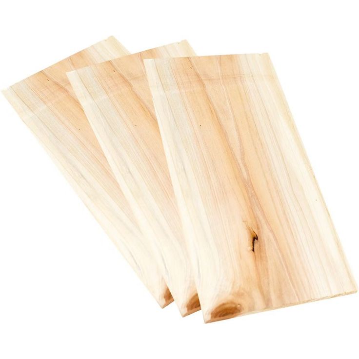 Savustuslauta The Bastard 30x15x1cm Red Cedar 3 kpl