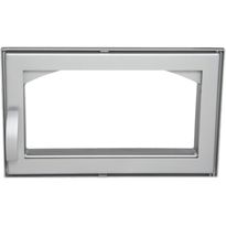 Leivinuuninluukku Hemparts USL25S, 410x230/180mm, satiinikromi, oikeakätinen, Verkkokaupan poistotuote