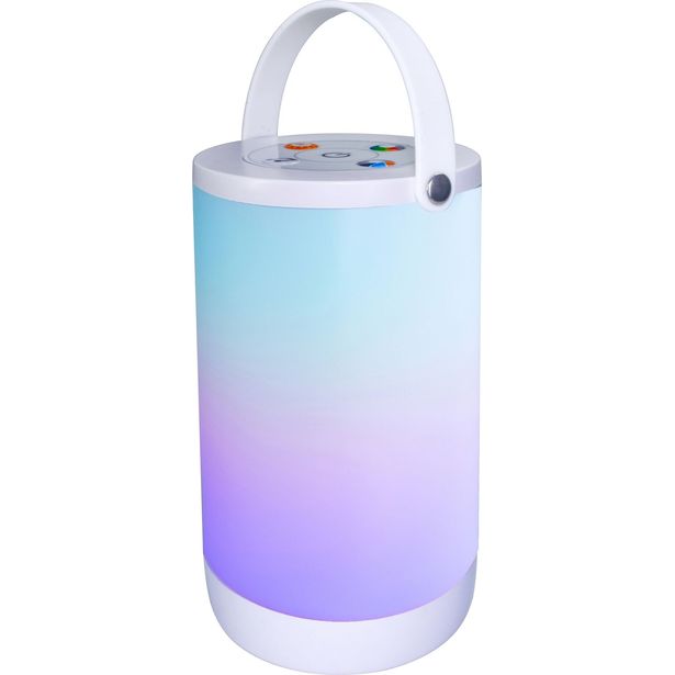 LED-lyhty Harju Rytmi, RGB, ladattava, 1.8W