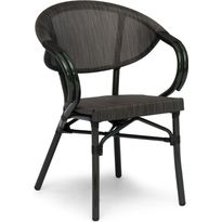 Tuoli Hillerstorp Äppelhed, 81x56x60cm, alumiini, musta